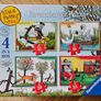Ravensburger 4-in-a-box Jigsaw Puzzles - Stick Man Image 6