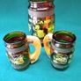 Vintage Salt & Pepper Pots /  Tankard Image 4