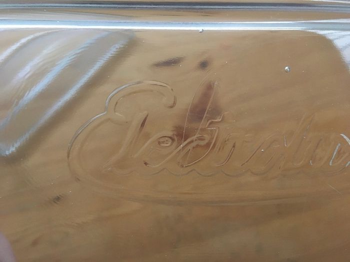 Vintage Electrolux Large Glass Box
