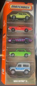 Matchbox 1-75 5 car pack set x 7
