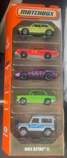 Matchbox 1-75 5 car pack set x 7