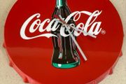 Coca Cola Clock Metal
