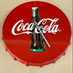 Coca Cola Clock Metal