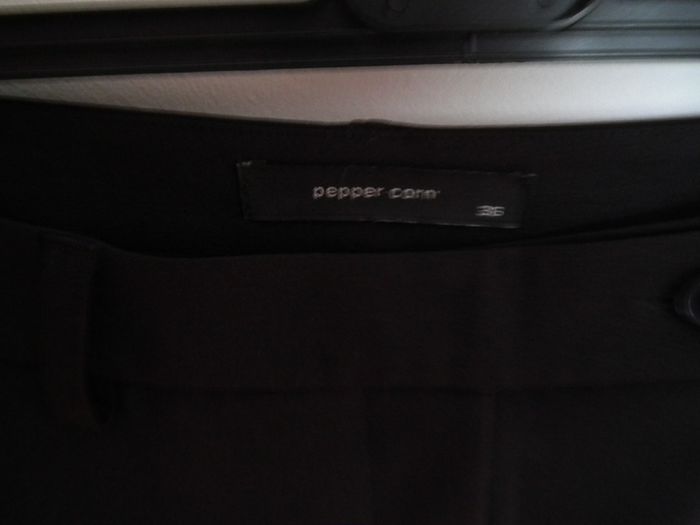 black pepercorn trousers
