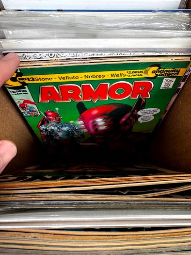 Indie Long Comic Box w 250 Comics for Sale