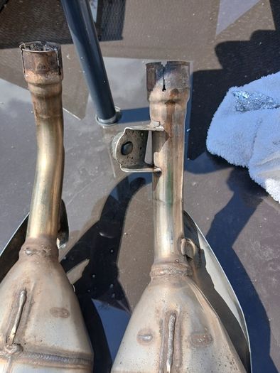 Honda Motorcycle muffler x2