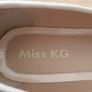 Kurt Geiger flat cream patent shoes. Image 2