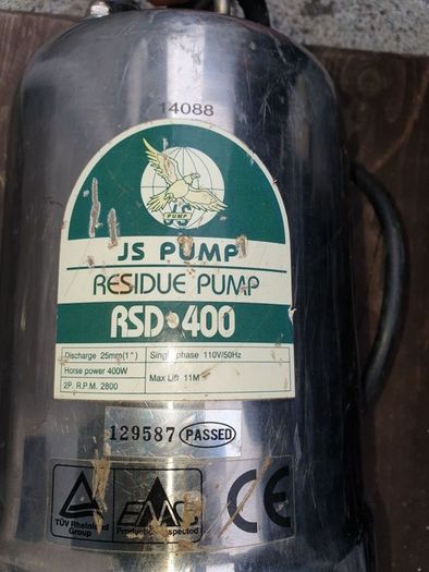 Water pump 110V like a new one