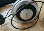 Logic Slim Stereo Headphones with Adjustable Microphone