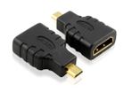 New HDMI Female to Type D Micro HDMI Male Adapter Converter Gold Plated #391
