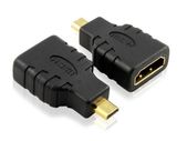 New HDMI Female to Type D Micro HDMI Male Adapter Converter Gold Plated #391