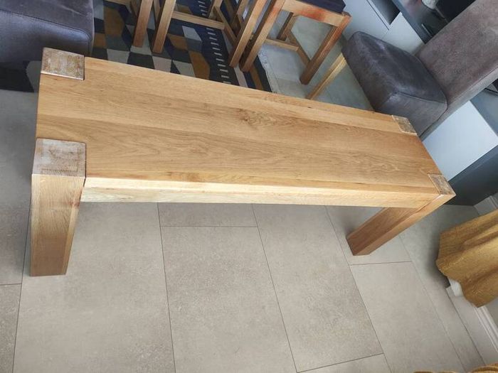 Oak Dining Chairs and Bench for Sale