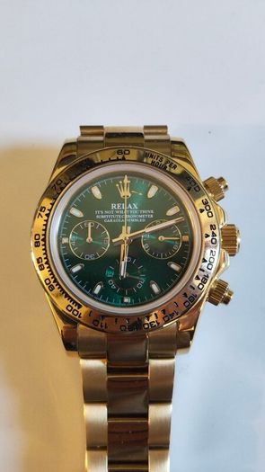 Relax Daytona Watch (Rolex Parody)