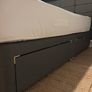2 + 2 Divan Drawer Base with Headboard Image 3