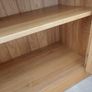 Solid Oak, two door, cabinet. Image 9