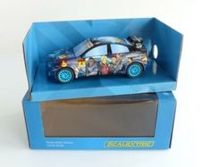 Scalextric New Team Rally Space Slot Car  ( wrc )