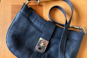 Convertible Jaeger leather bag