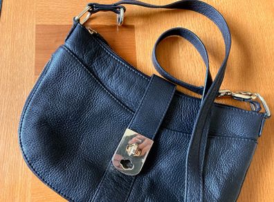 Convertible Jaeger leather bag