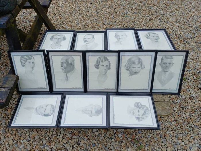 Vintage House of Windsor Portraits