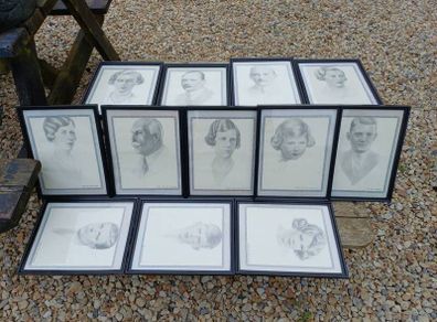 Vintage House of Windsor Portraits