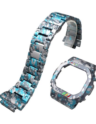 Alloy Watch Band and Watch Case for Casio G-shock DW-5600