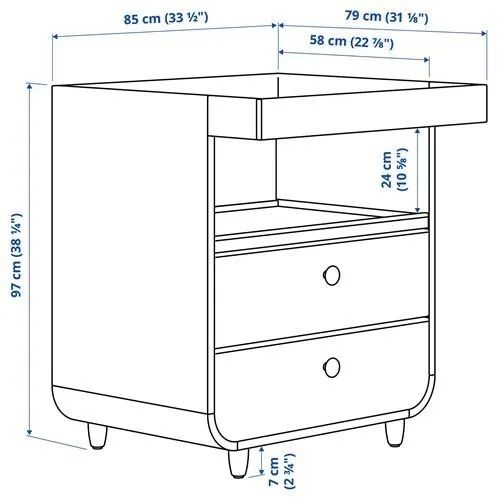 Nursery Set IKEA MYLLRA Premium