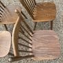 Solid wood dining chairs Image 5