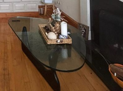 Noguchi style coffee table