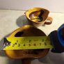 Set of 2 Brawn Marble small Sauce Boat TERRYBAUN POTTERY Co. mayo Ireland. Image 5