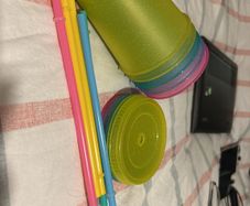 plastic cups