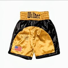 Signed Deontay Wilder Shorts