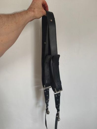 Handmade Leather Dual Camera Harness
