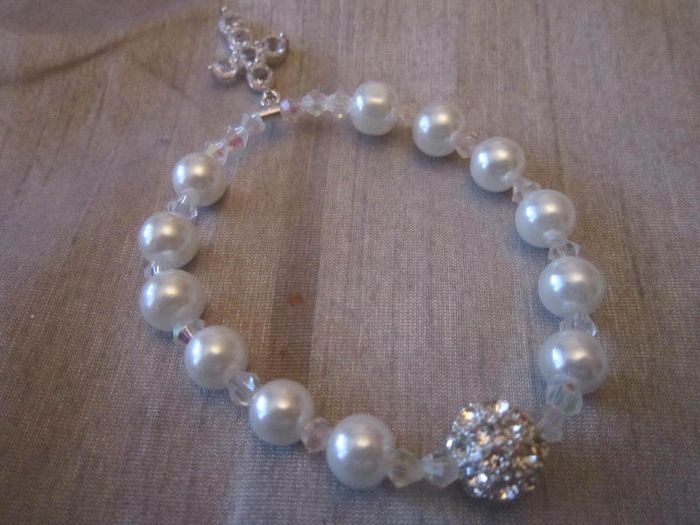 Christening And Flower Girl Bracelets.