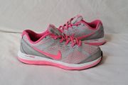 nike duel fusion size 5.5 eu 39 grey/pink in excellent condition