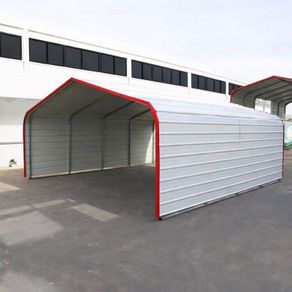 20ft x 20ft Heavy Duty Metal Carport Shelter