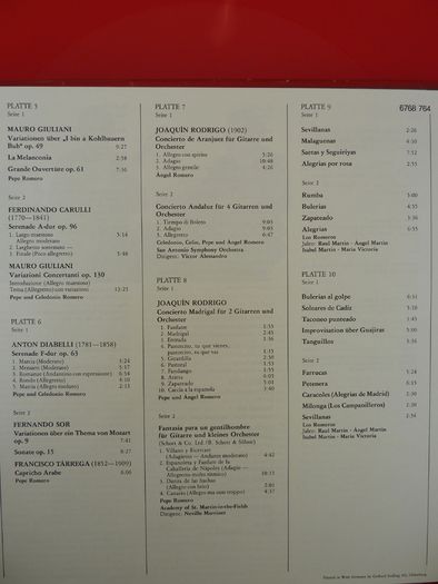 Classical music on Vinyl (LPs)
