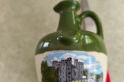 Small rum decanter flaske with bunratty castle scene