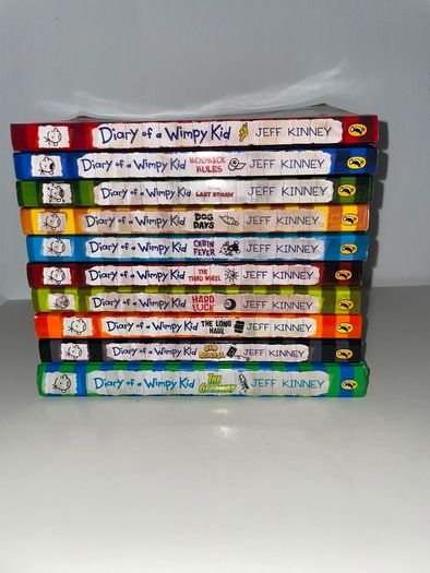 the diary of a wimpy kid books