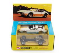 Corgi Toys 271 - Ghia 5000 Mangusta with De Tomaso Chassis Re-Issue