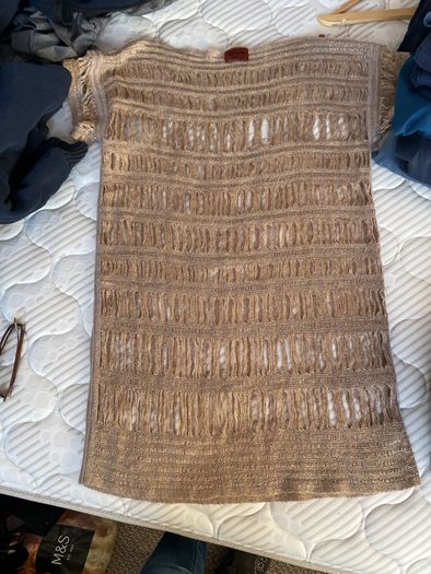Missoni knitwear metallic thread Size 40