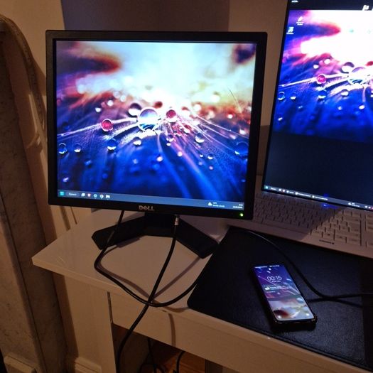 Dell LCD monitor, 19" (for desktop PC)