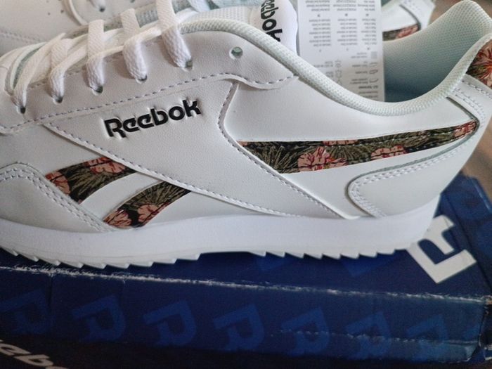 Reebok trainers runners white / floral