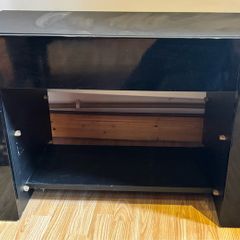 Black Gloss TV Unit / Storage Cabinet table