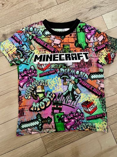 Minecraft Boys next T-shirt size 8 years old