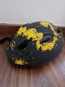Kids batman bike or scooter helmet