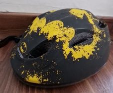 Kids batman bike or scooter helmet