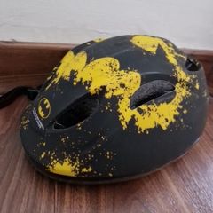 Kids batman bike or scooter helmet