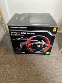 Thrustmaster Ferrari 458 spider racing wheel