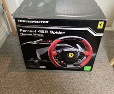 Thrustmaster Ferrari 458 spider racing wheel
