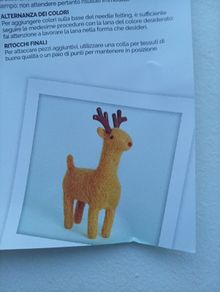 Needle Felting kit "Reindeer"